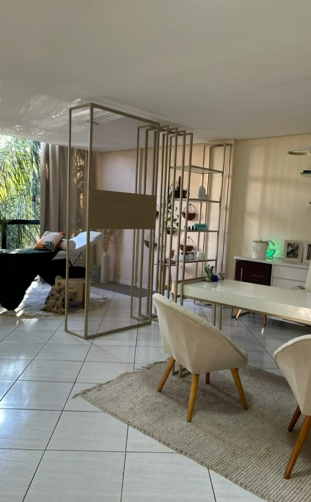 Ambiente acolhedor do espaço Maria Laux